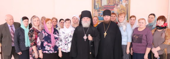 Епископ Алексий принял участие в заседании январского педсовета